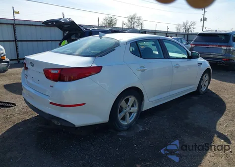 2015 Kia Optima Lx z USA, uszkodzony, nr VIN KNAGM4A74F5648438